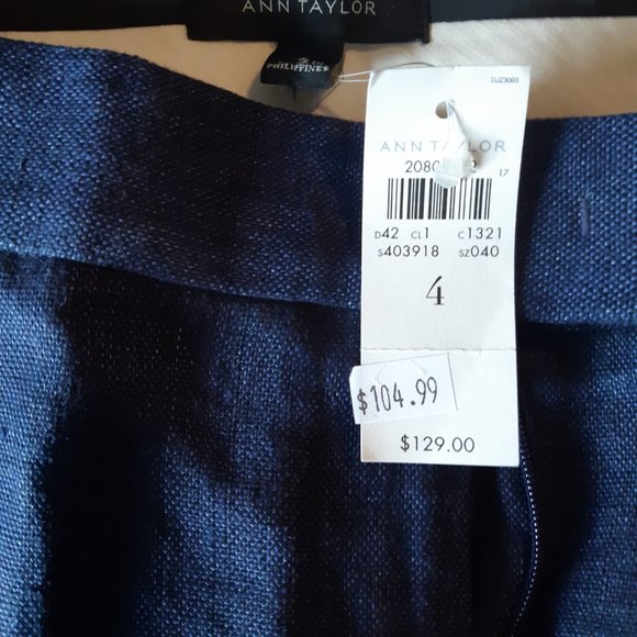 New Ann Taylor flared leg trousers - Picture 5 of 5